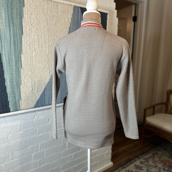 Mom's Creation Handmade Grey Button Up Cardigan - Picture 8 of 10